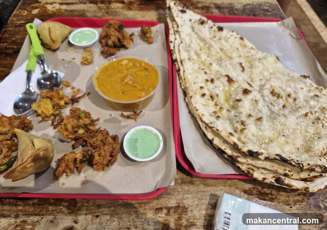 Indian Appetizers and Naan