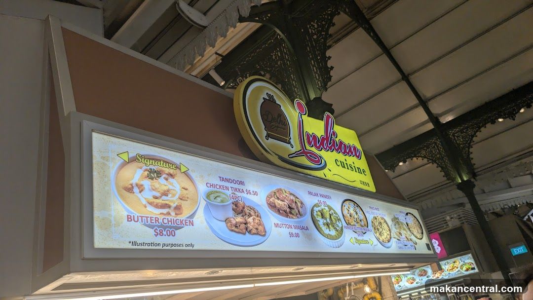 Indian Cuisine Menu