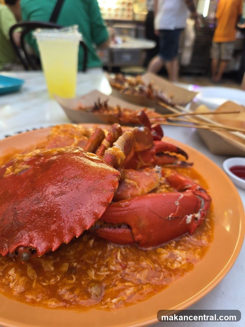 Chili Crab Dish
