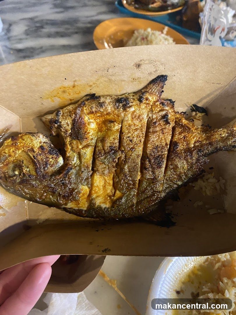 Grilled Fish with Rice