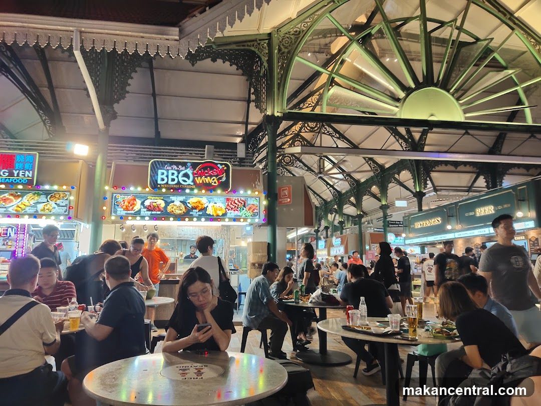 Busy Food Court