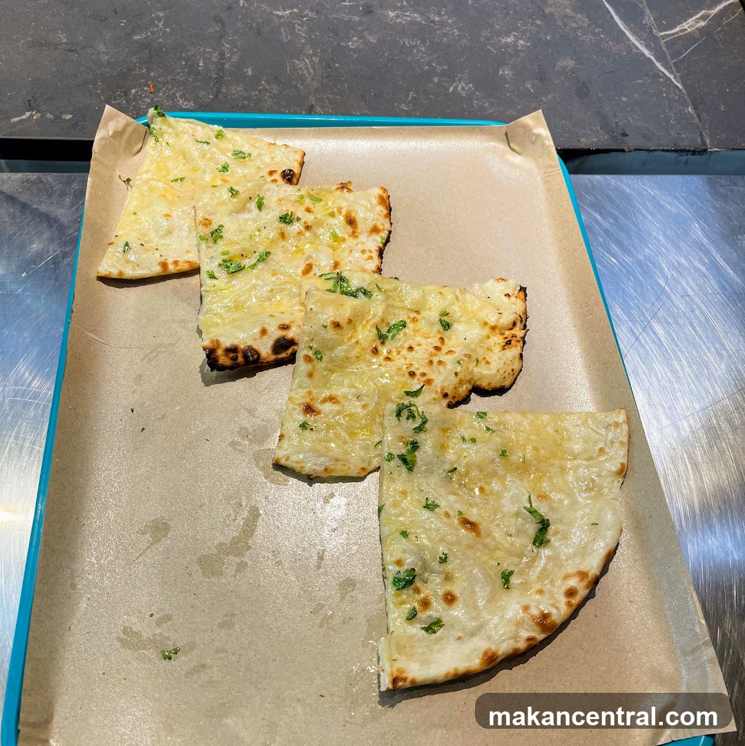 Garlic Naan Slices