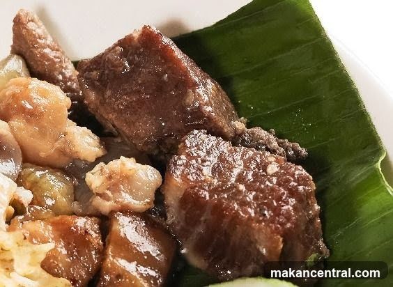 Close-up of Braised Meat Dish