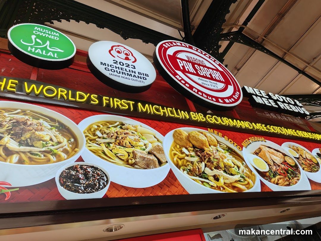 Food stall signage