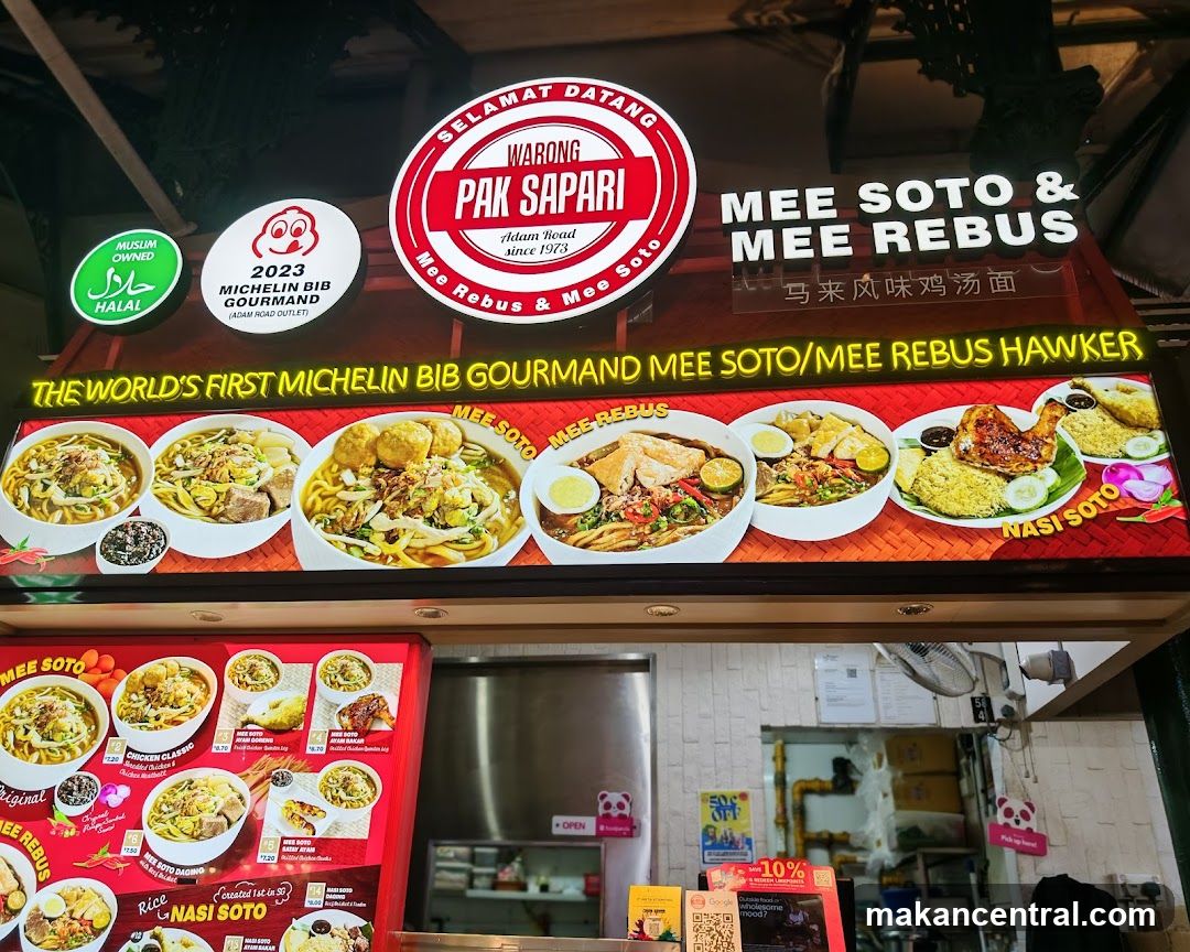 Warong Pak Sapari Menu
