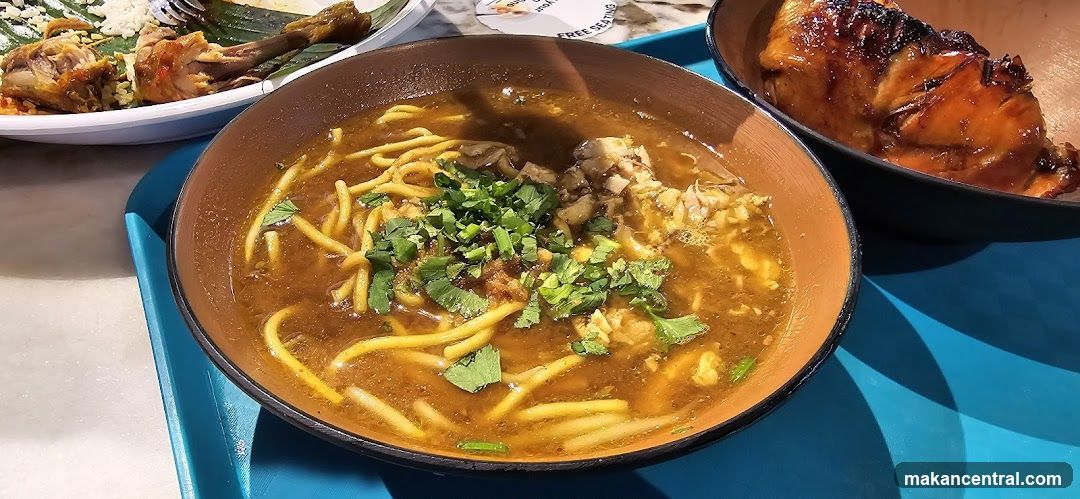 Noodle Soup and Roasted Chicken