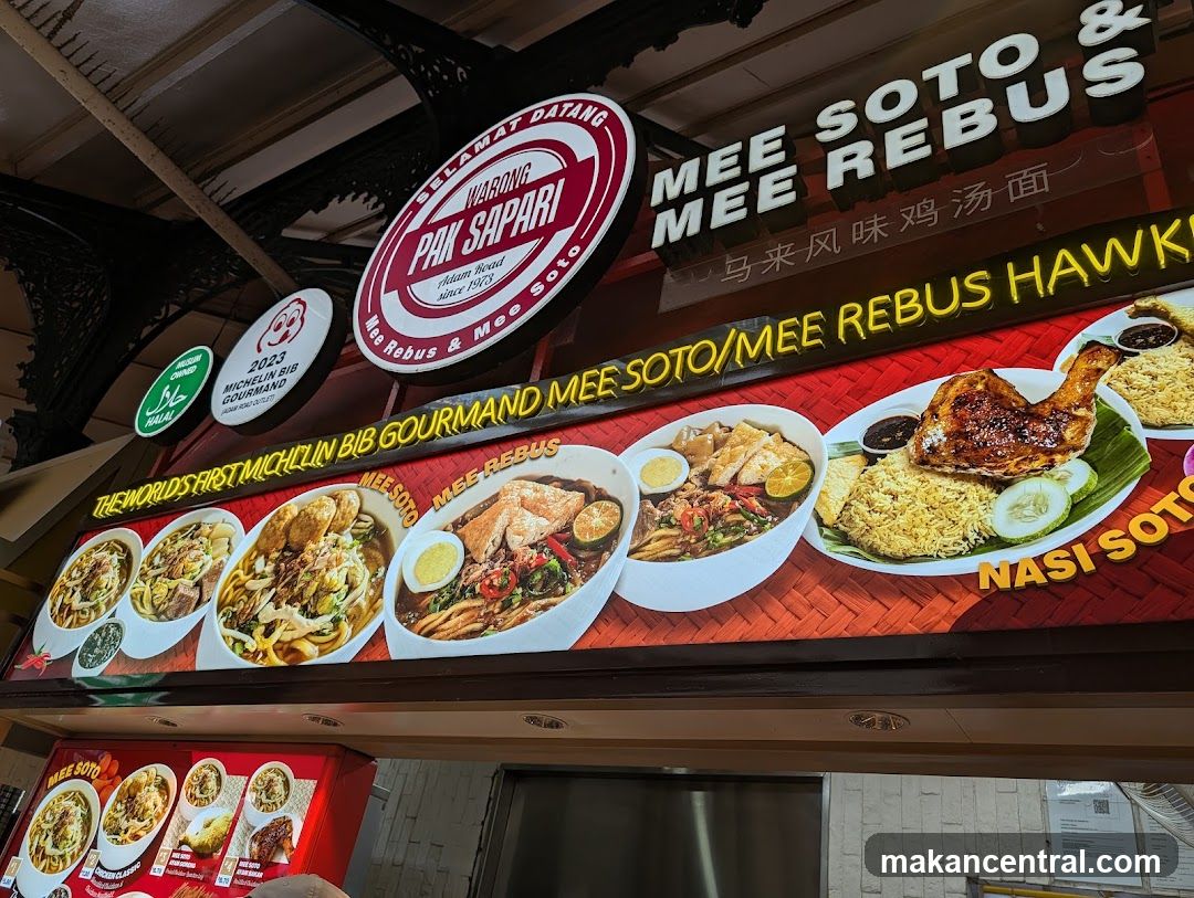 Food stall signage