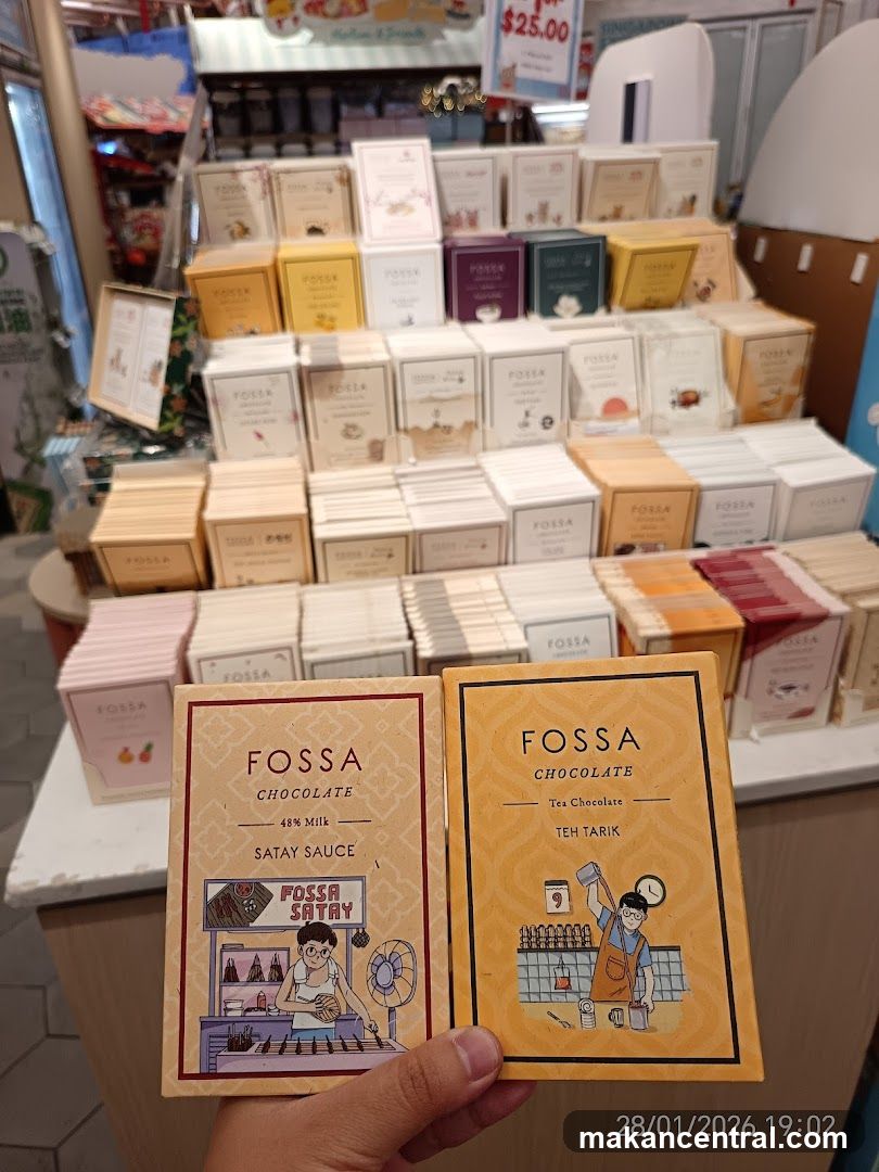 FOSSA Chocolate Display