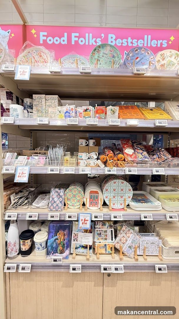 Food Folks' Bestsellers Display