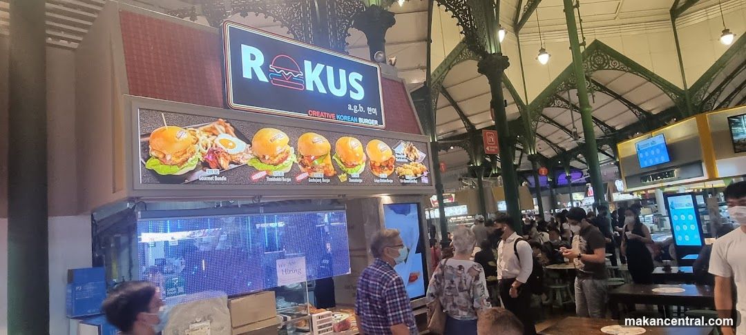 Creative Korean Burger Stall