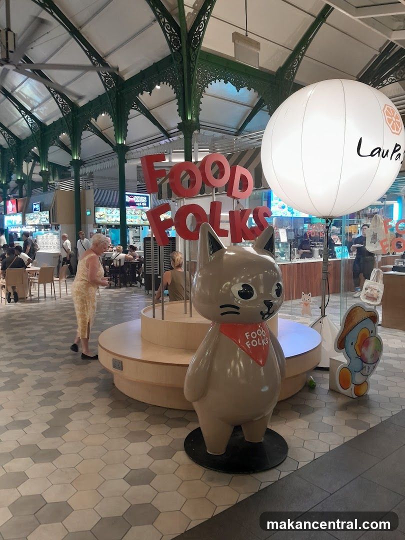 Food Folks Cat Mascot