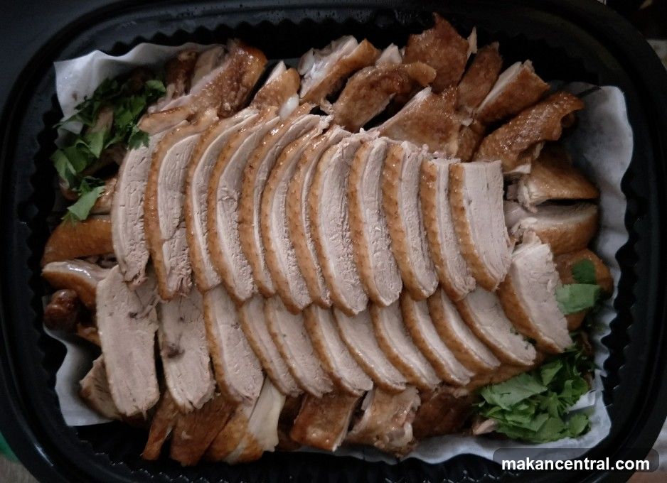 Sliced Roasted Duck