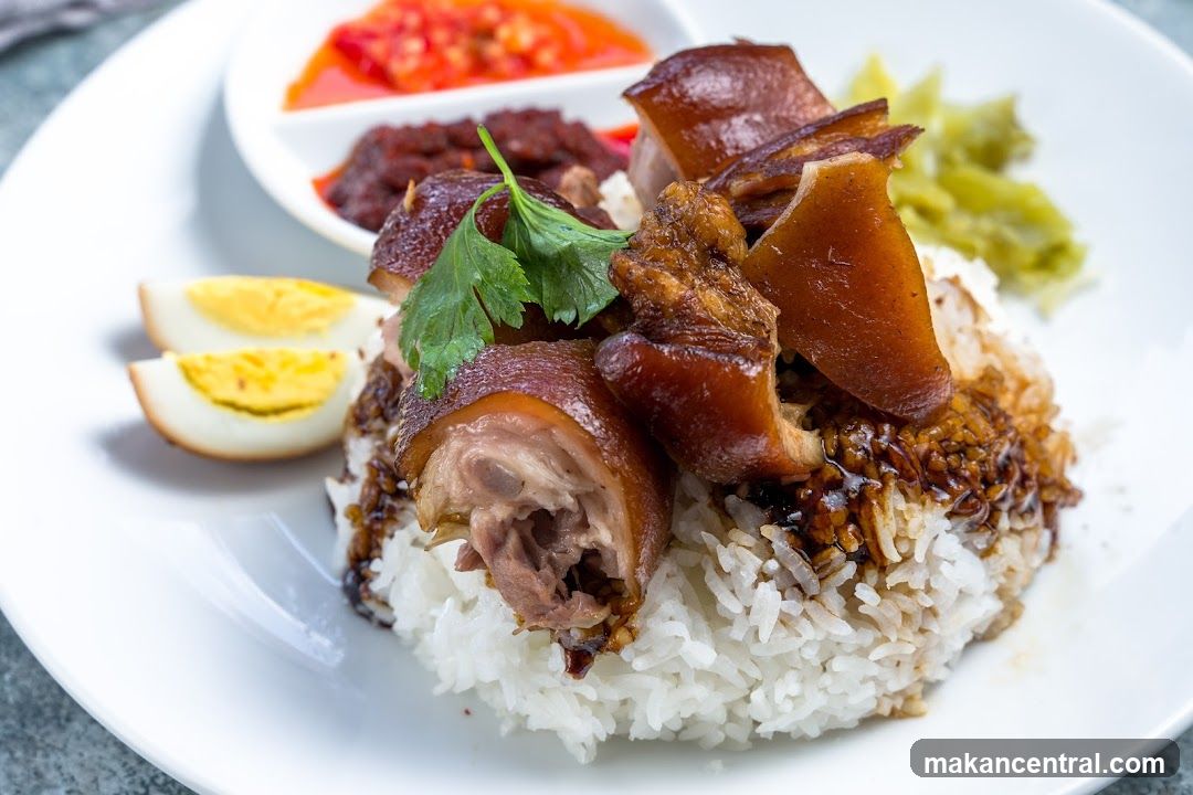 Braised Pork Knuckle Rice