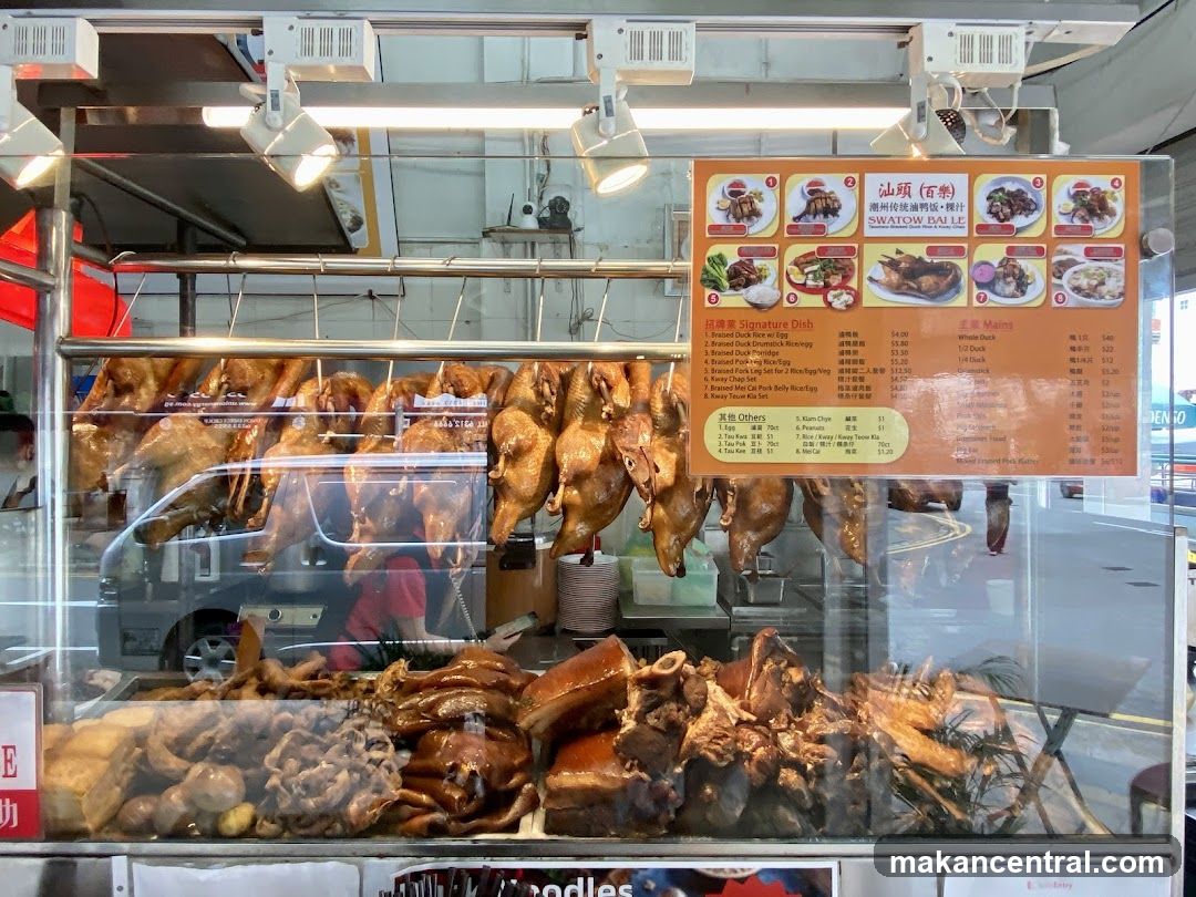 Roasted Ducks and Meats Display