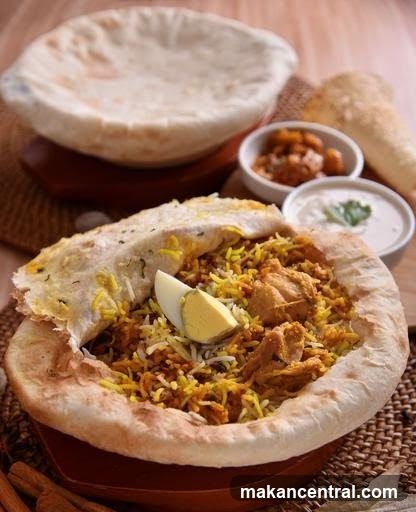 Chicken Biryani with Sides