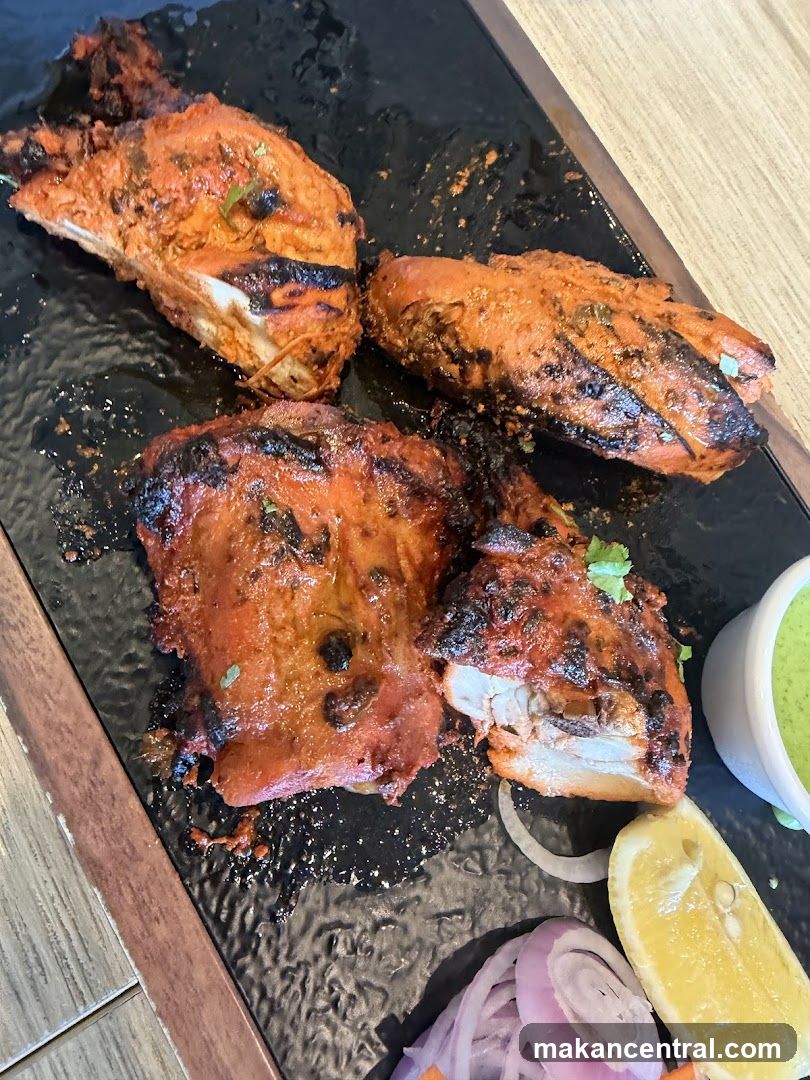Tandoori Chicken Platter