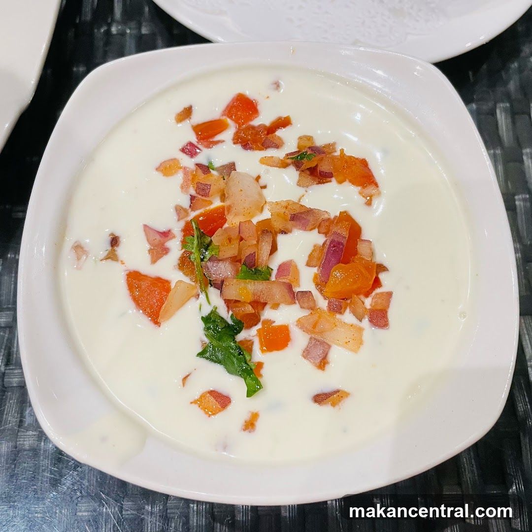 Creamy Soup with Toppings