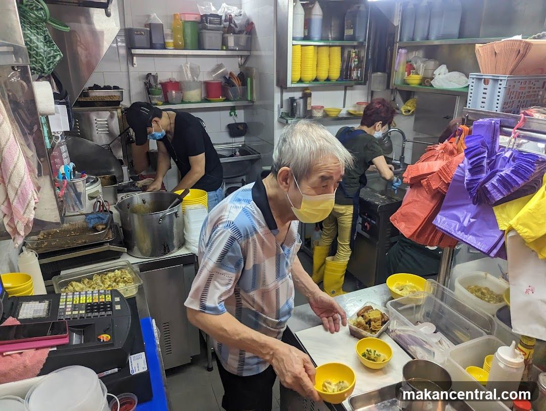 Kitchen Staff Preparing Food