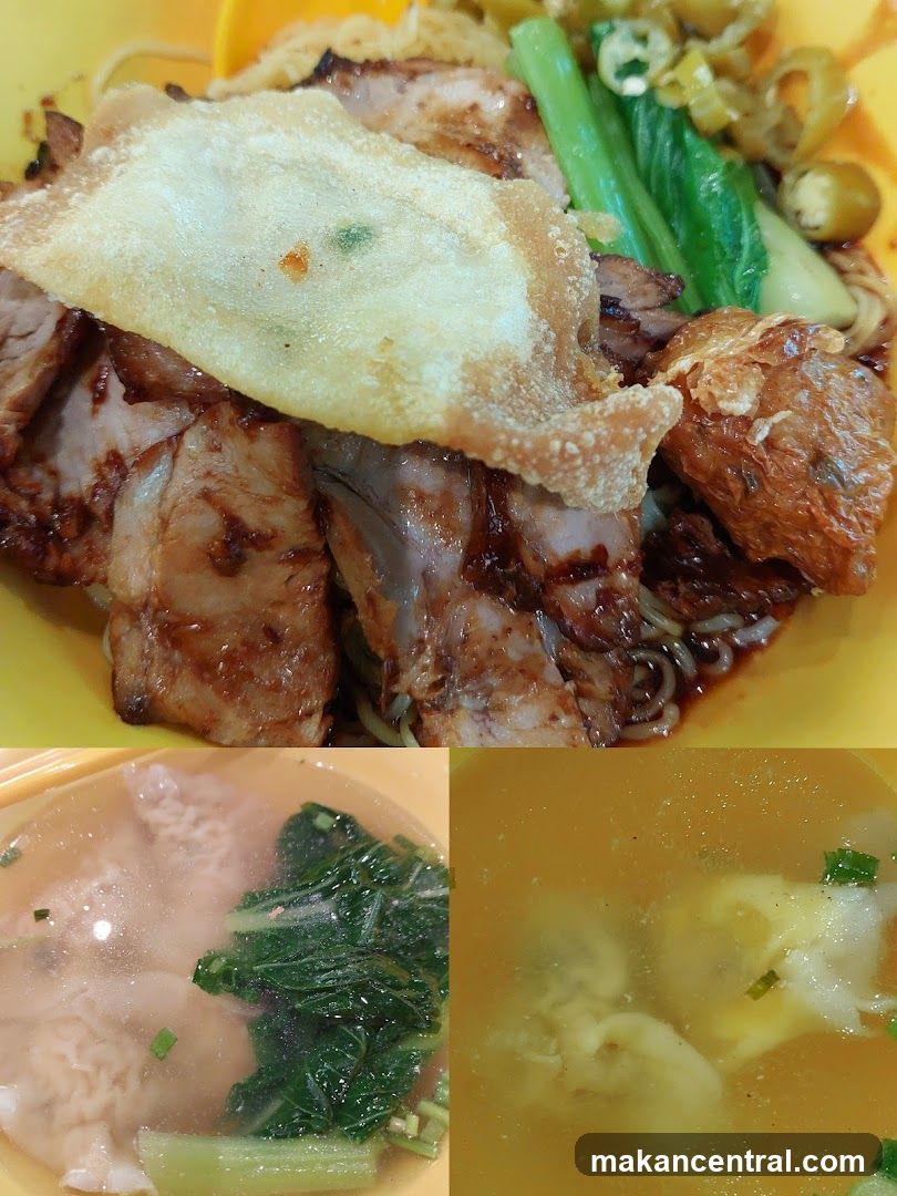 Noodles with Char Siu and Wontons