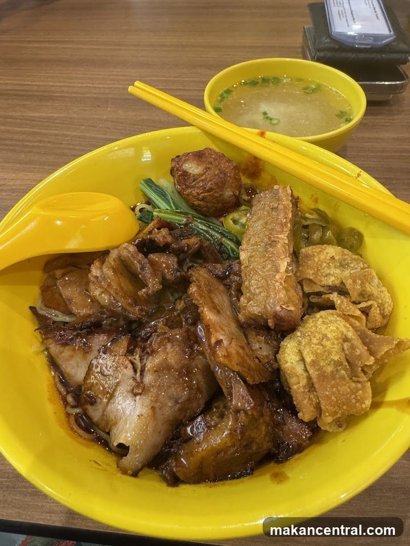 Noodles with Pork and Wontons