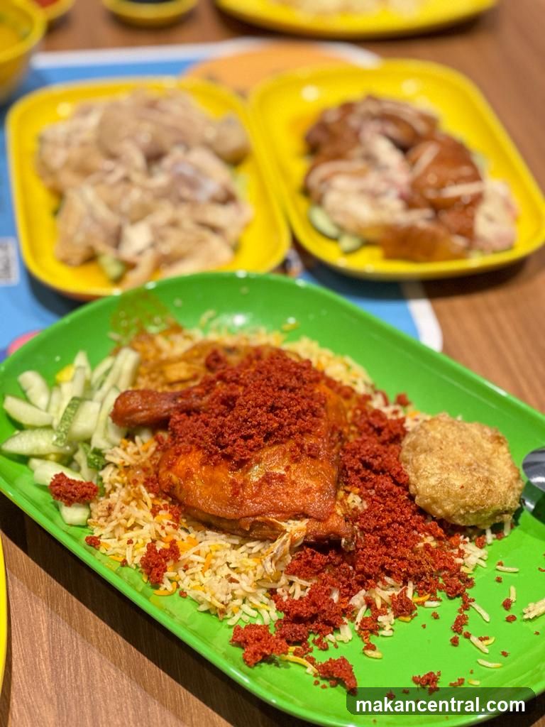 Chicken and Rice Platter