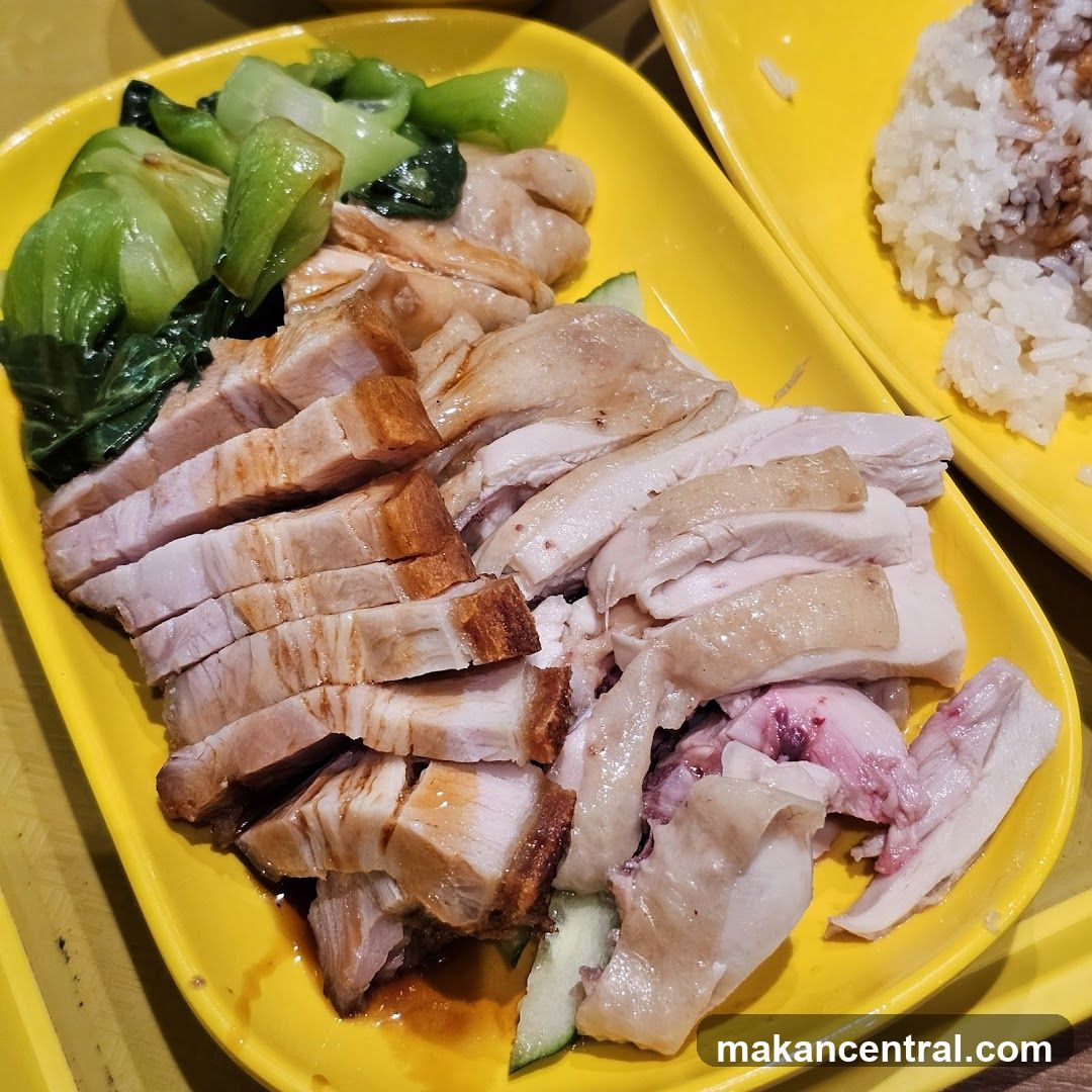 Roasted Pork and Chicken Platter