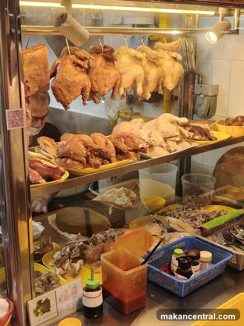 Cooked Poultry and Meats Display