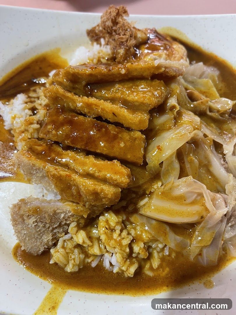 Curry Rice with Fried Pork