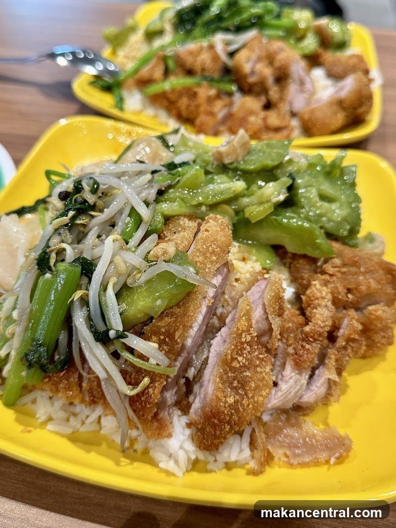Fried Pork Chop Rice