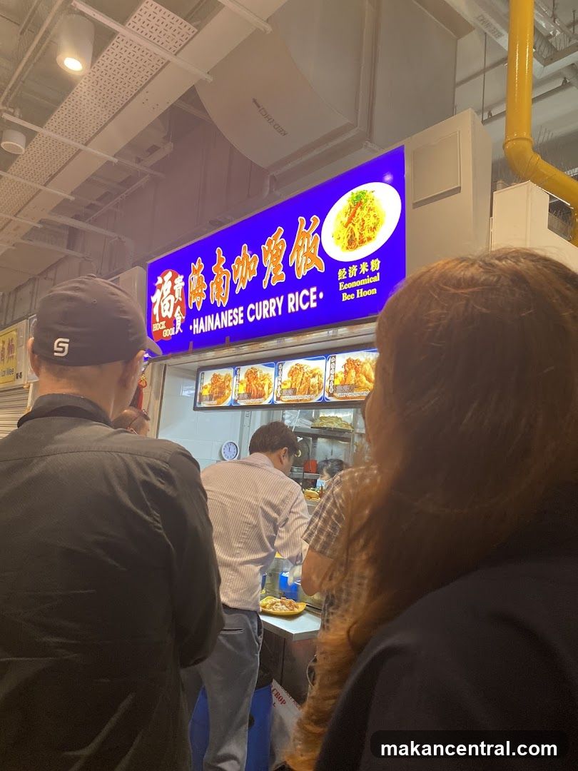 Hainanese Curry Rice Stall