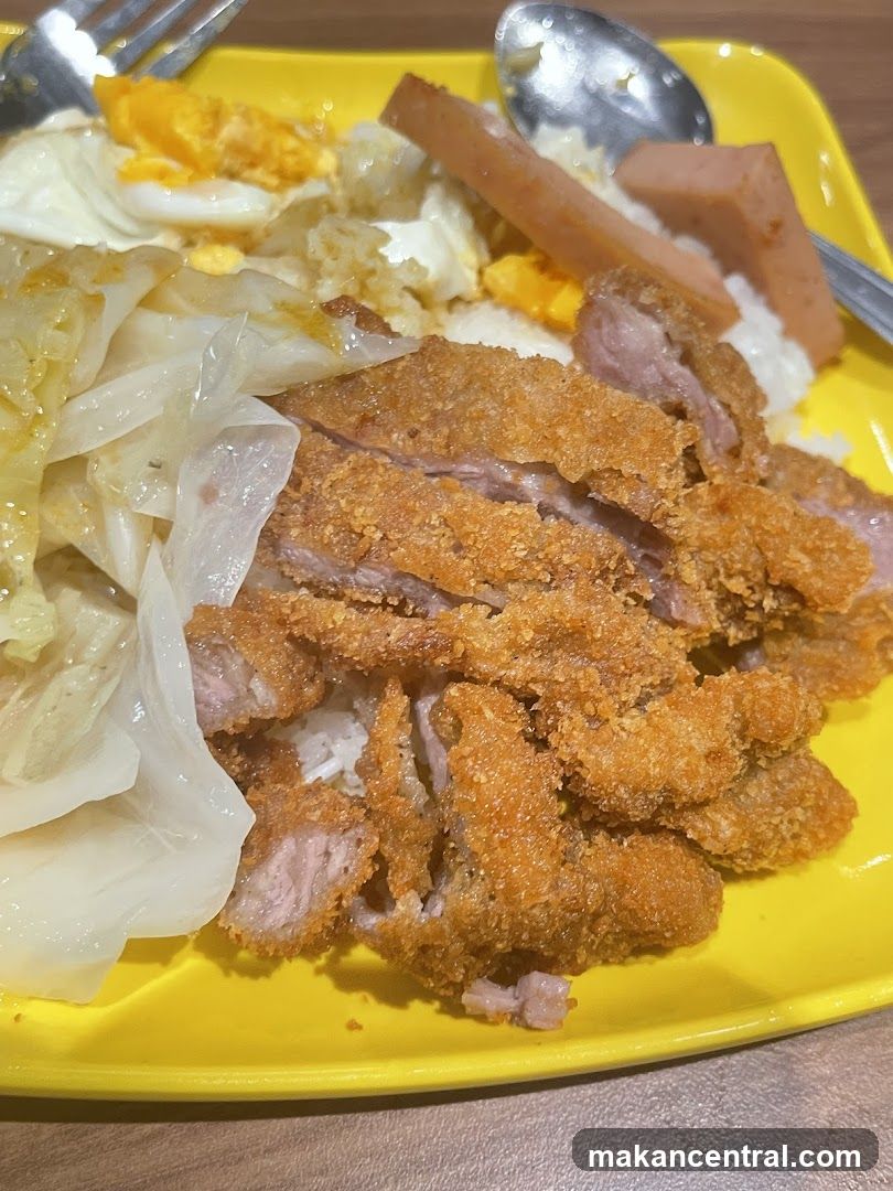 Fried Pork Chop Rice