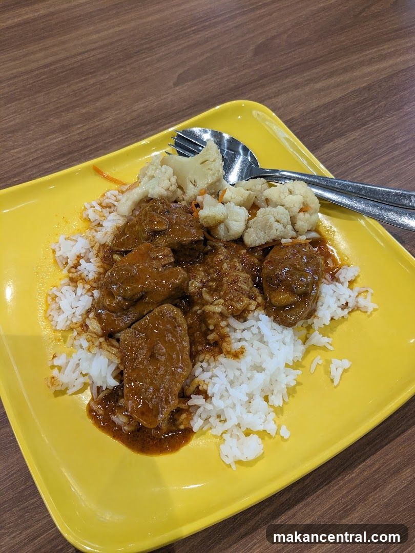 Curry with Rice and Cauliflower