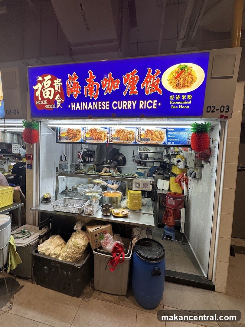 Hainanese Curry Rice Stall