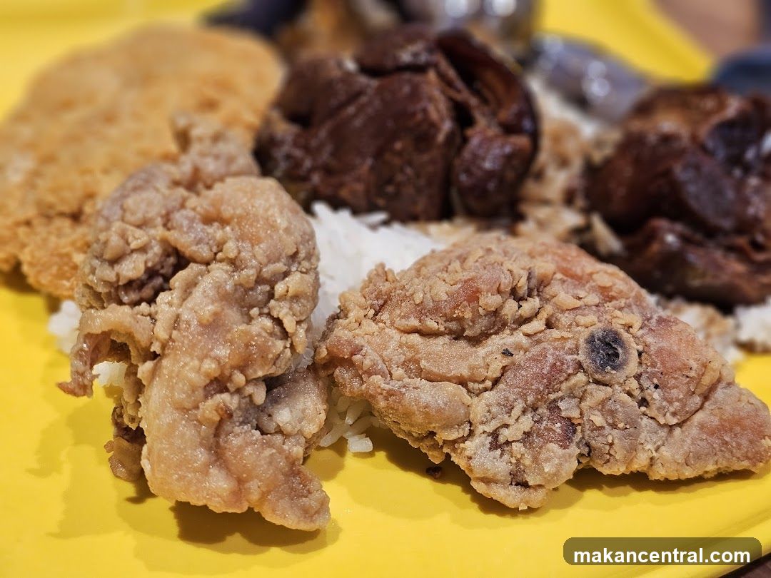 Fried Chicken and Rice