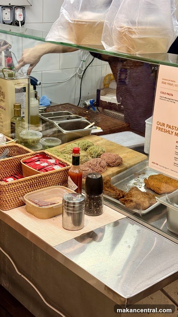 Pasta Preparation Area