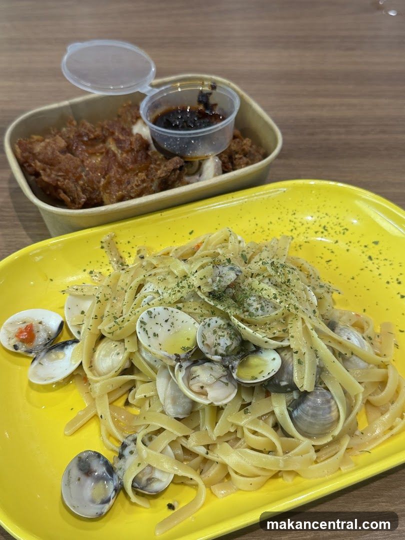 Pasta and Fried Food