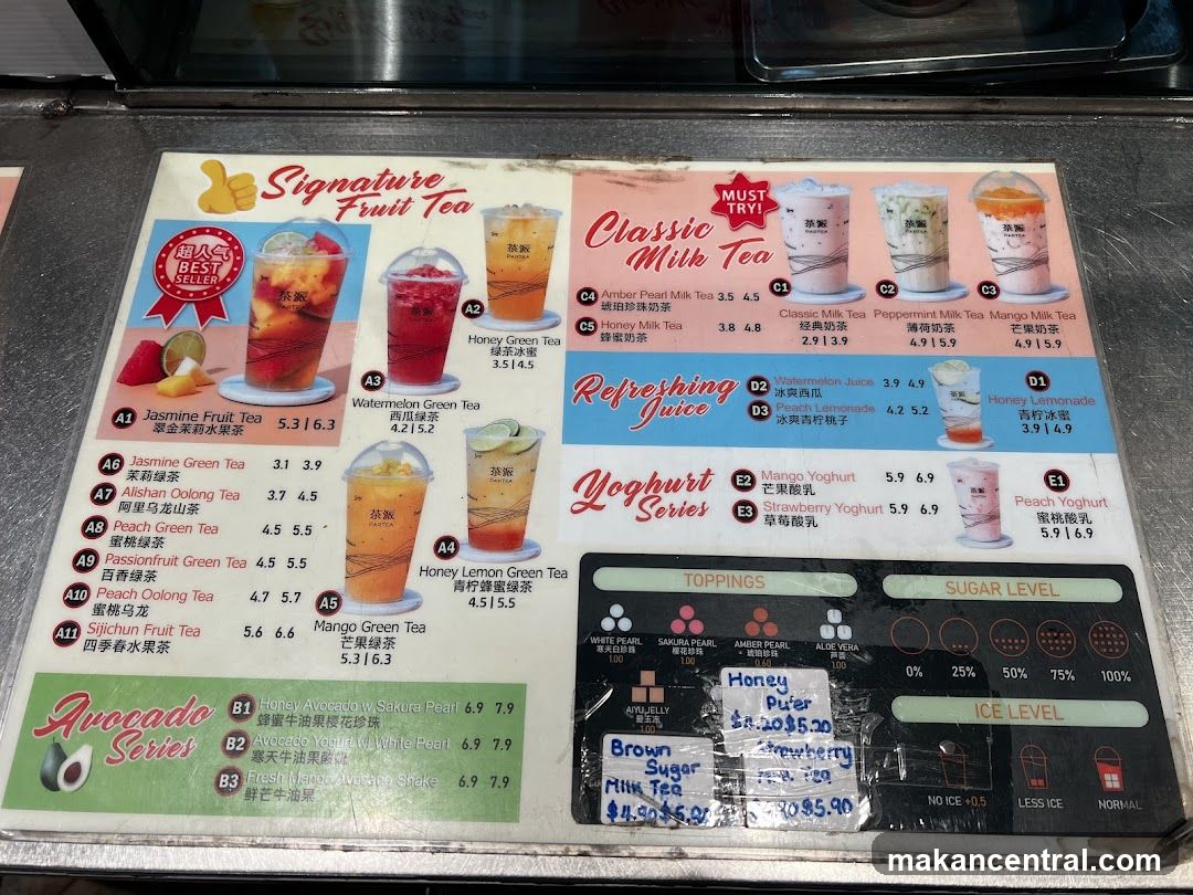 Signature Fruit Tea, Classic Milk Tea, Refreshing Juice, Yoghurt Series