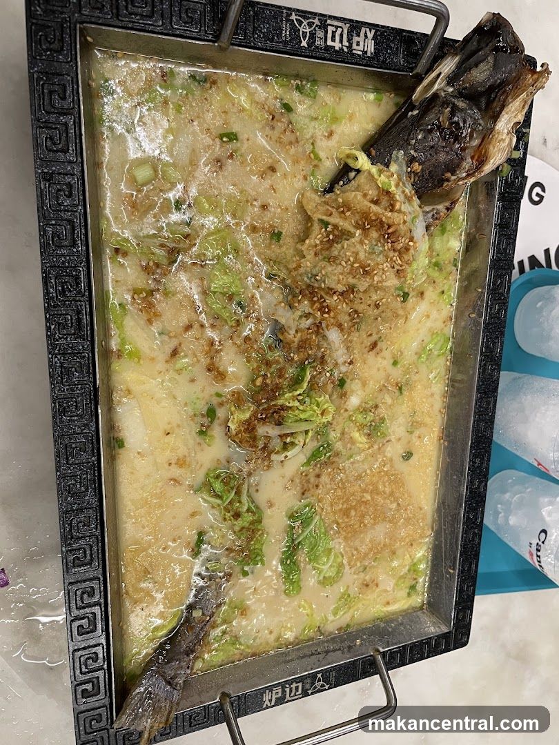 Fish dish with vegetables