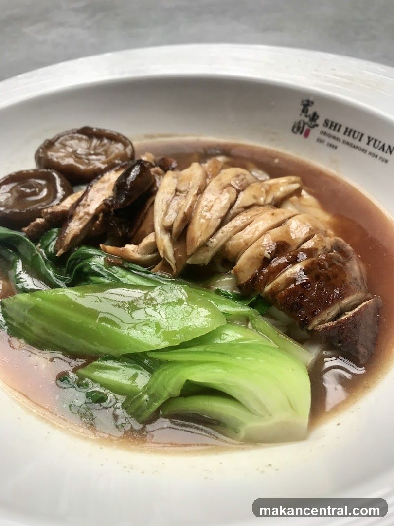 Chicken and Mushroom Noodles