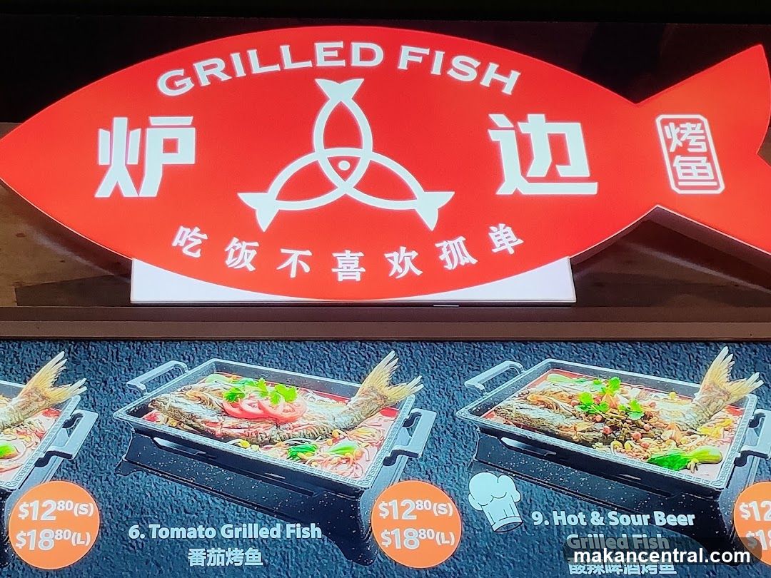 Grilled Fish Menu