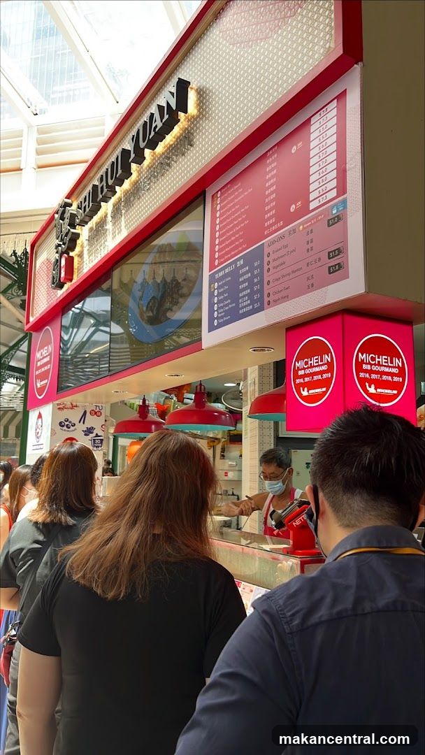 Food Stall with Menu and Michelin Bib Gourmand Recognition