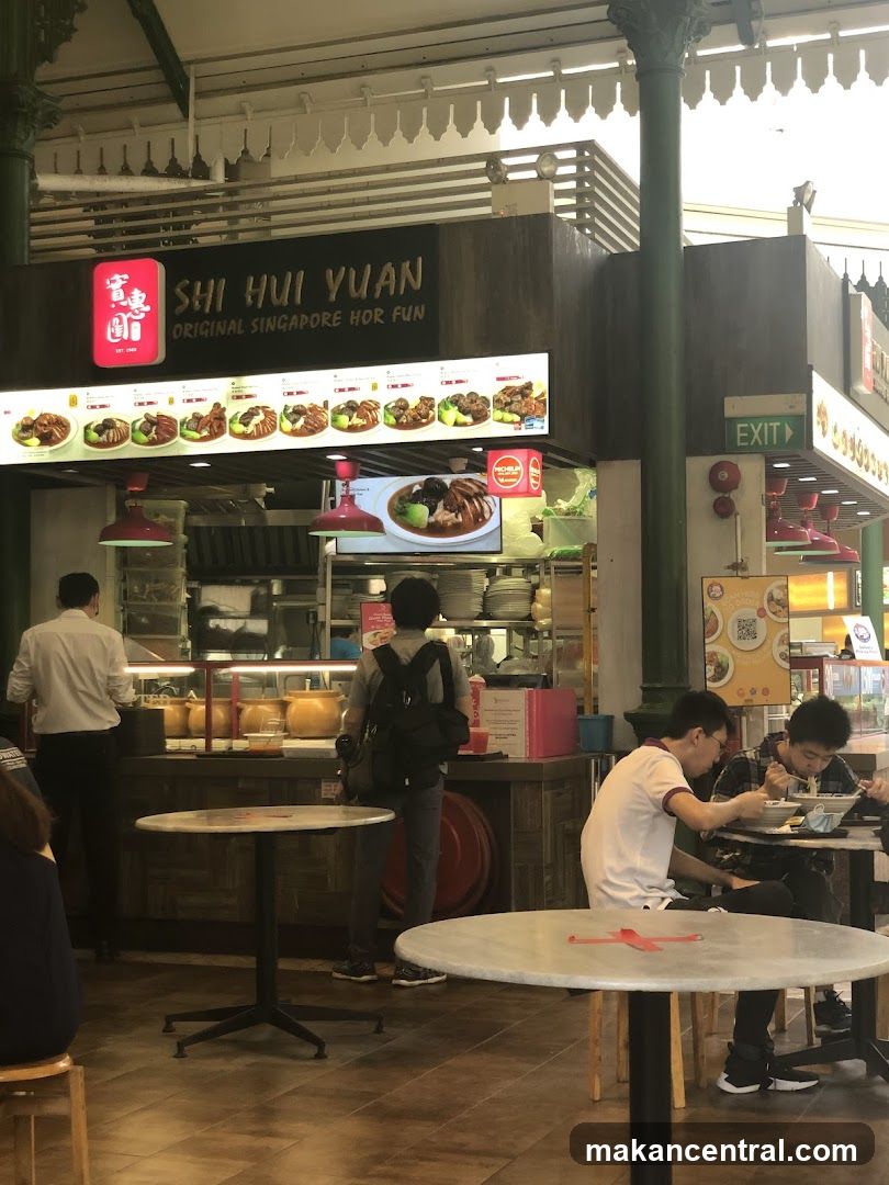 Food Stall with Menu Display