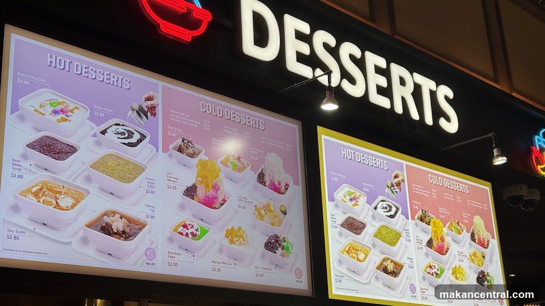 Desserts Menu