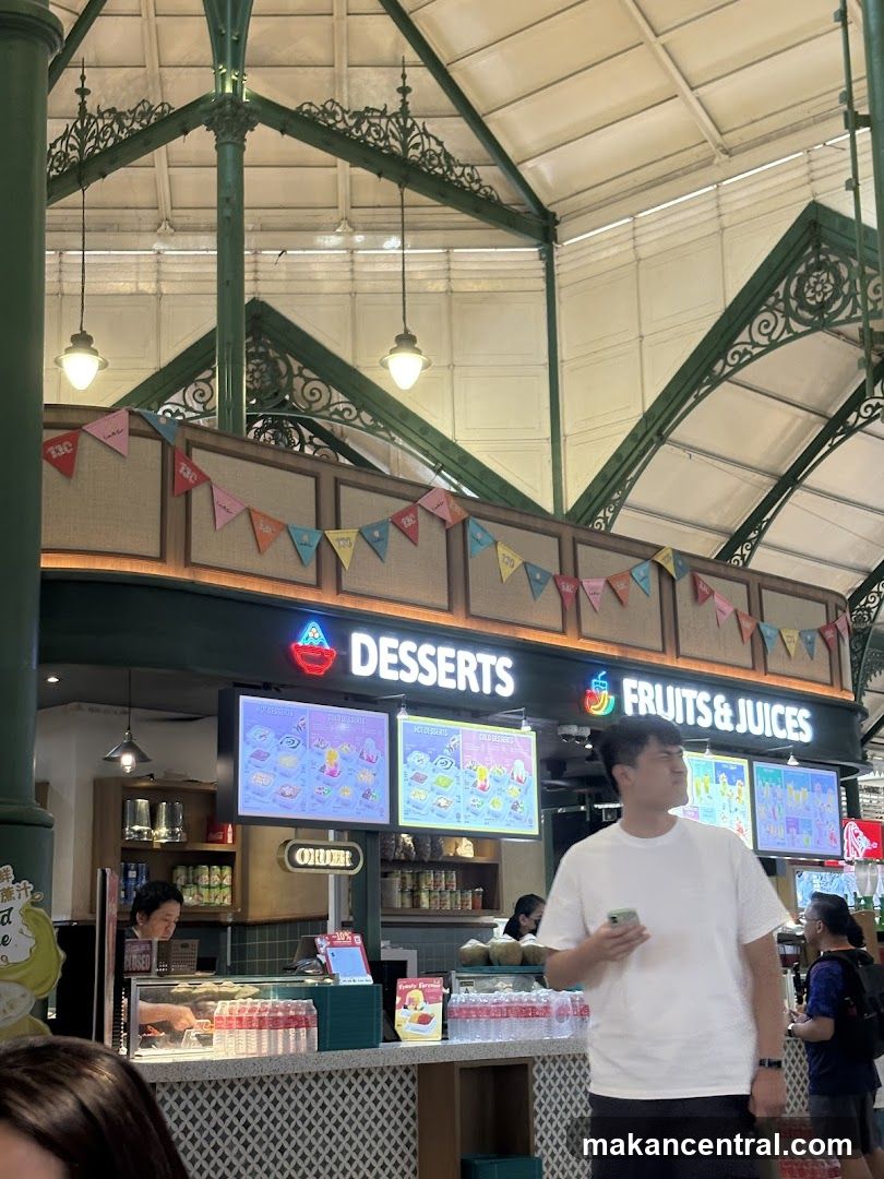 Desserts and Fruits Juices Stall