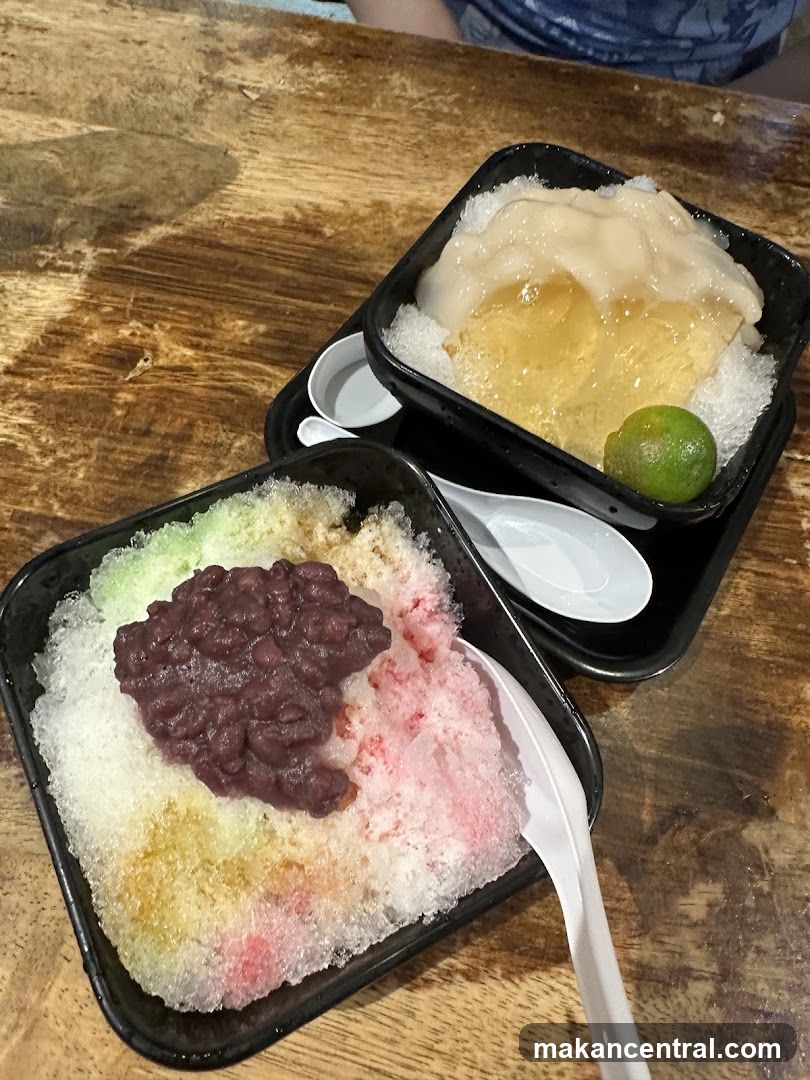 Shaved Ice Desserts