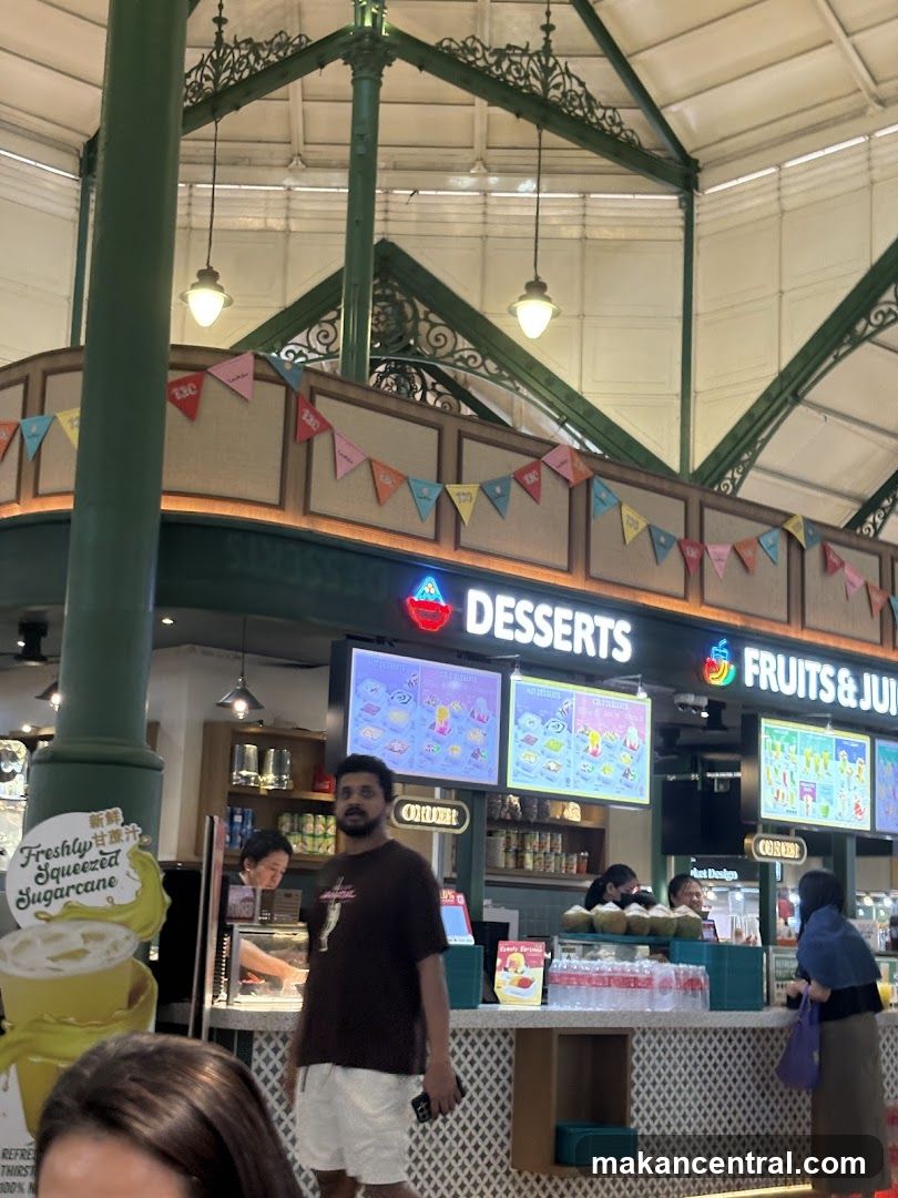 Desserts and Fruits & Juice Stall