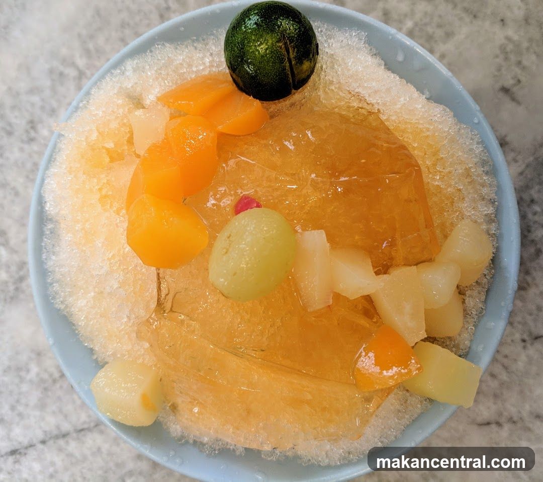 Shaved Ice Dessert