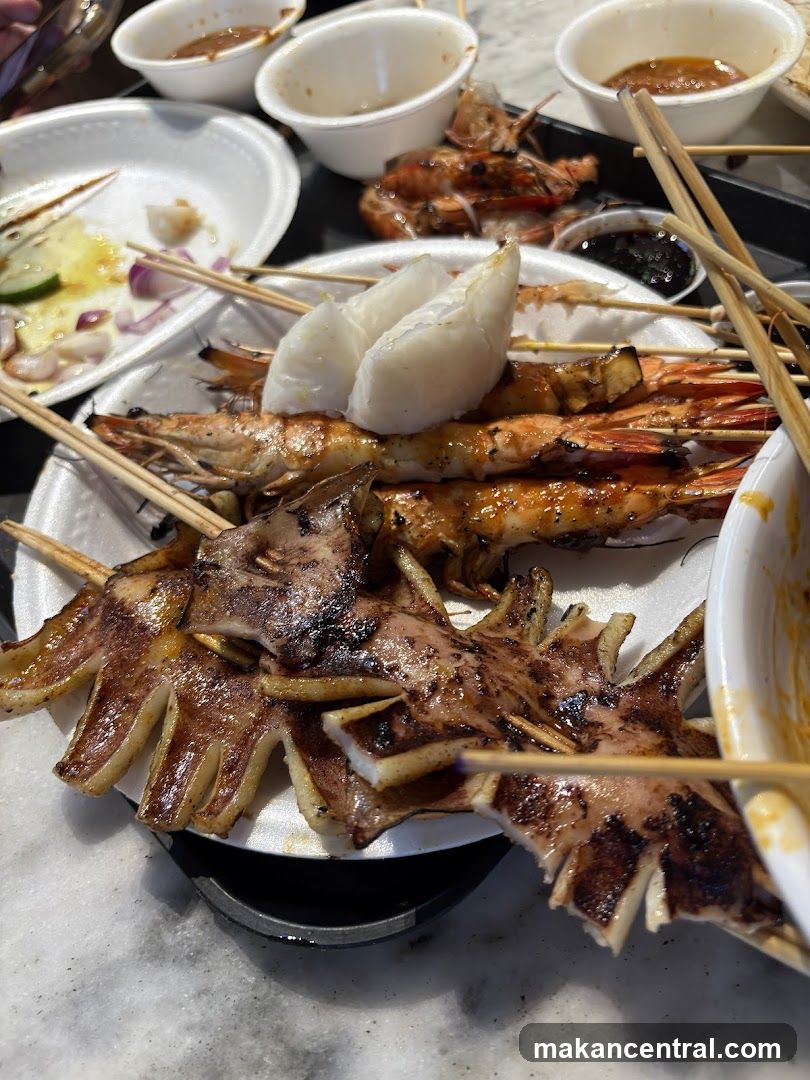 Grilled Seafood Platter