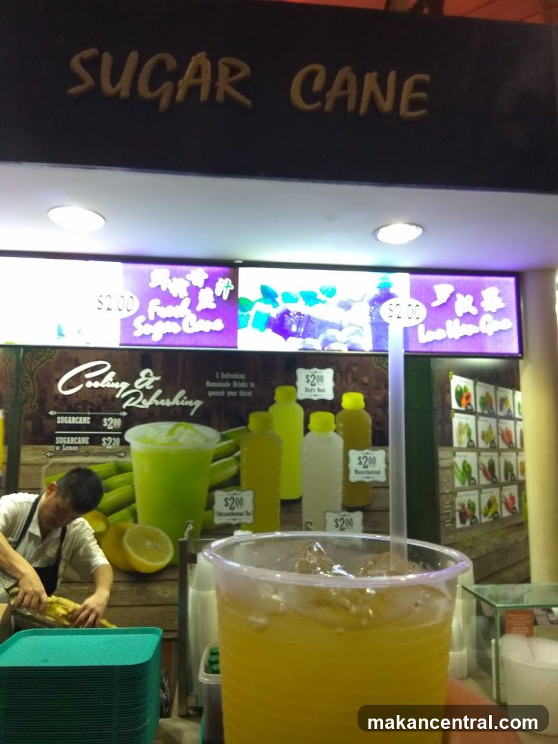 Sugar Cane Drink Stall