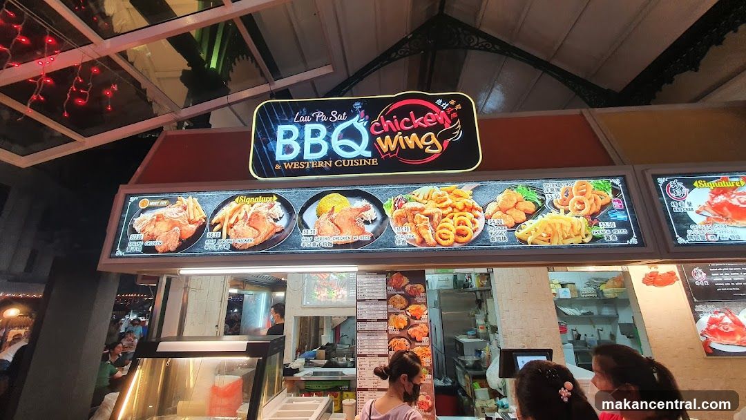 BBQ Chicken Wing & Western Cuisine Stall
